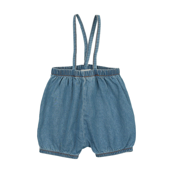 BUBBLE SUSPENDER SHORTS