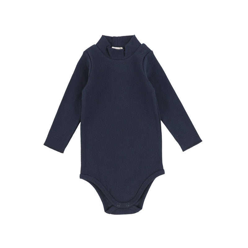 Ribbed Mockneck Onesie