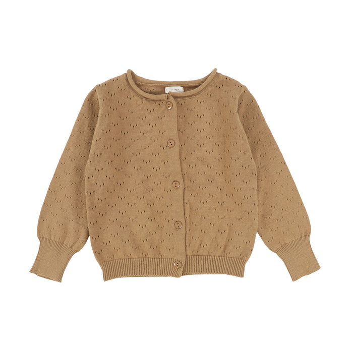 Knit Pointelle Cardigan