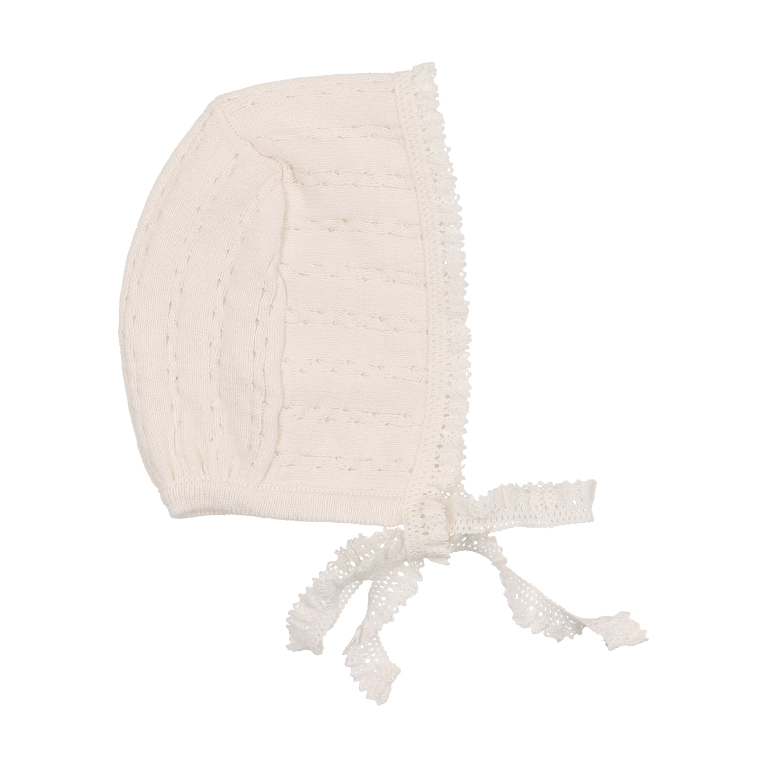 Pointelle Knit Bonnet