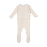 Pointelle Knit Footie