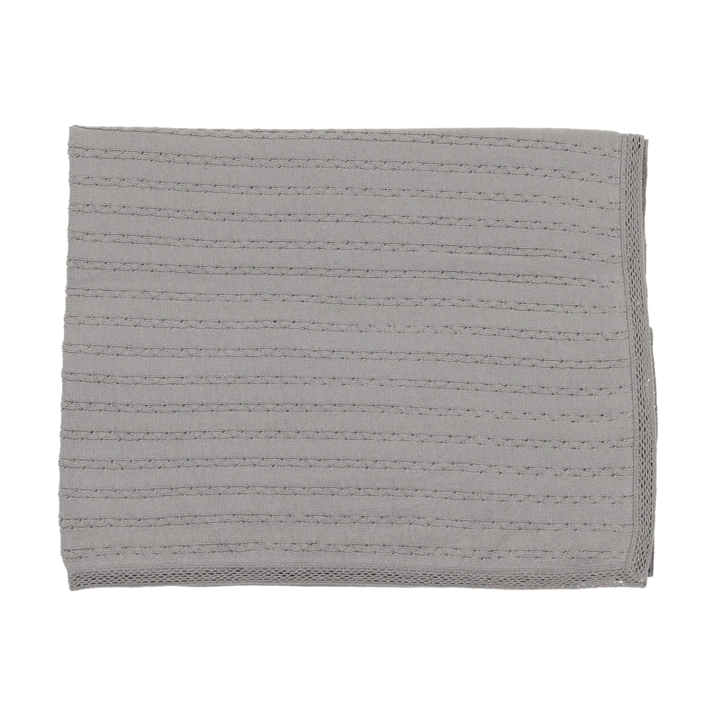 Pointelle Knit Blanket