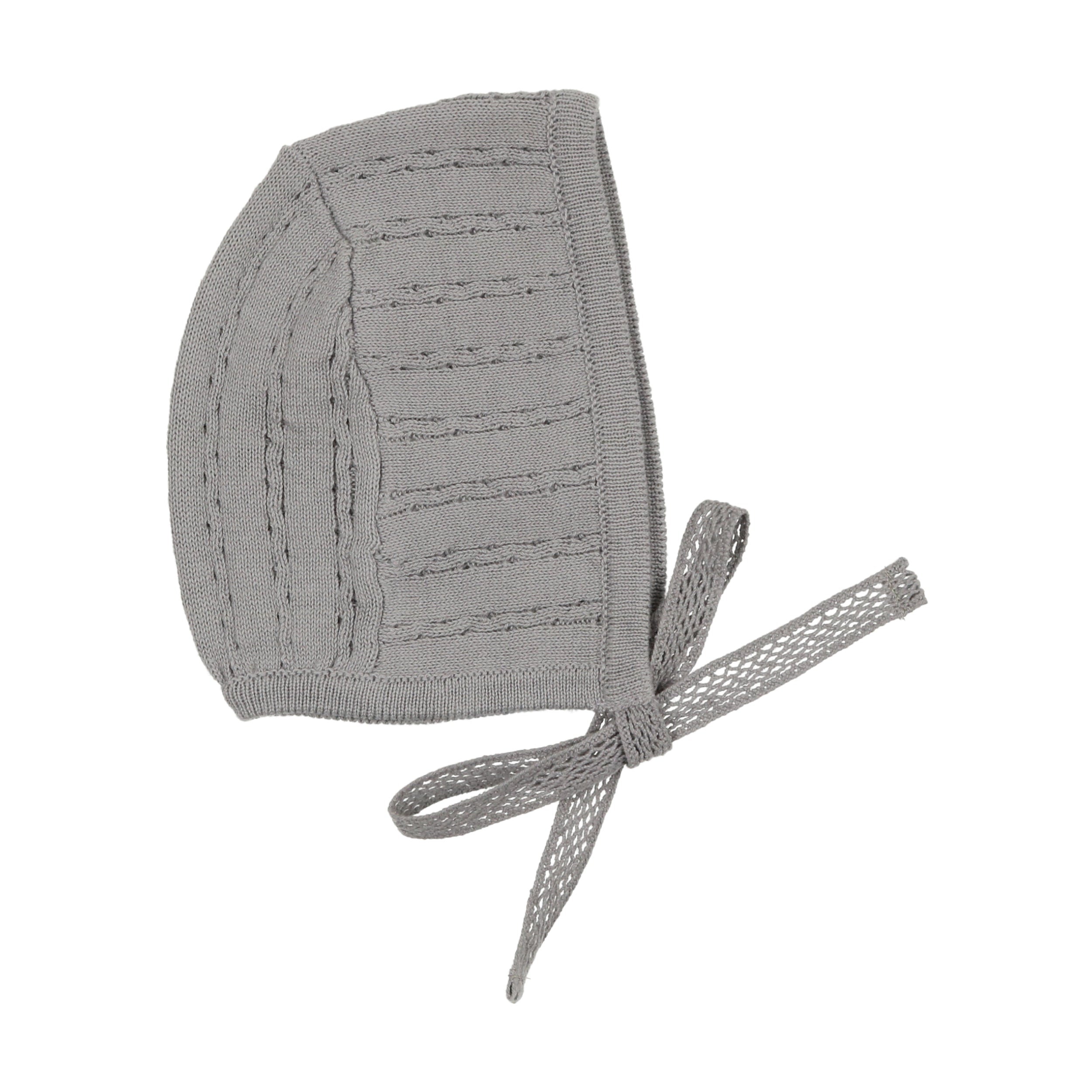Pointelle Knit Bonnet