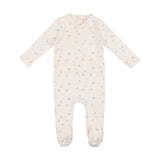 Printed Wrapover Footie