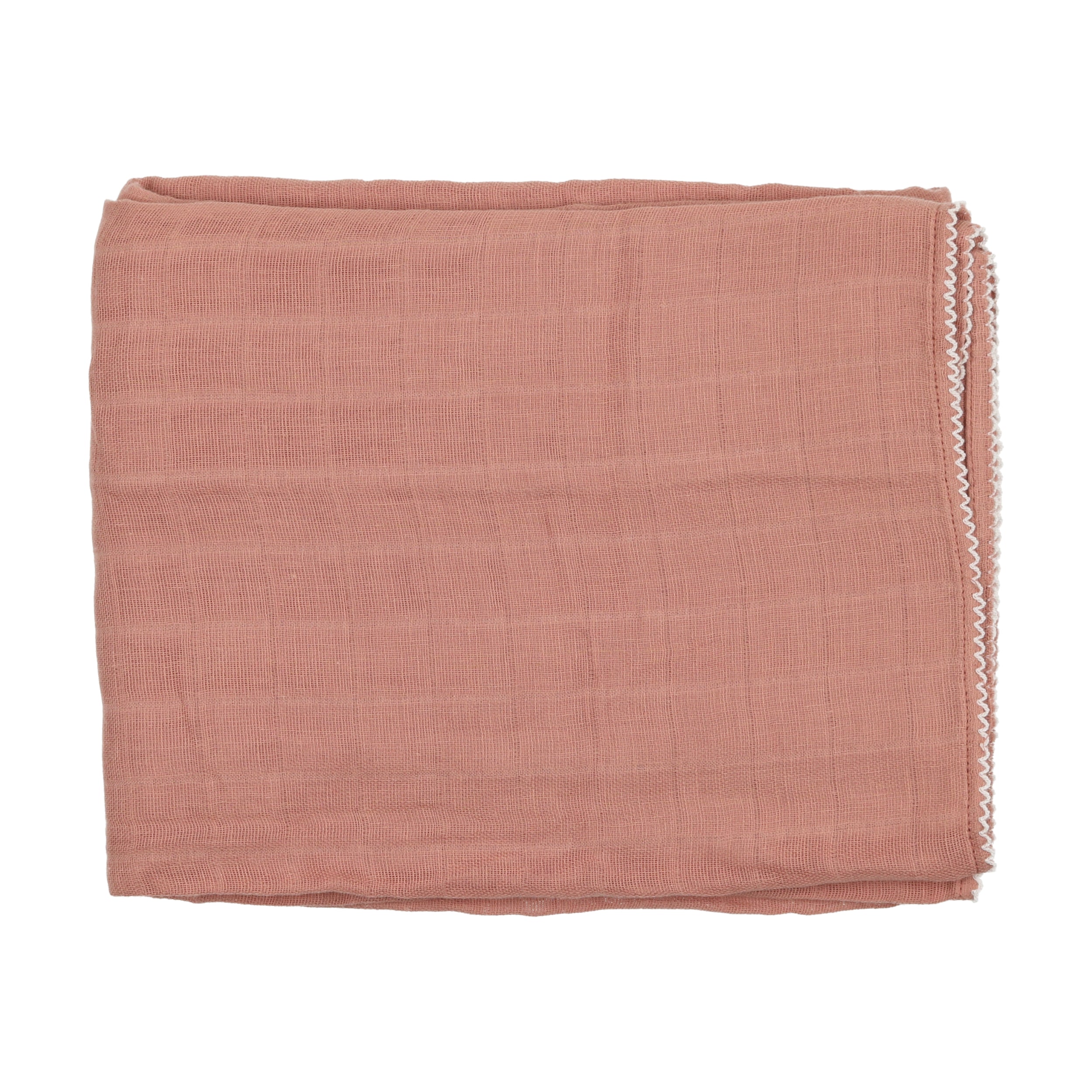 Scallop Edge Muslin Swaddle