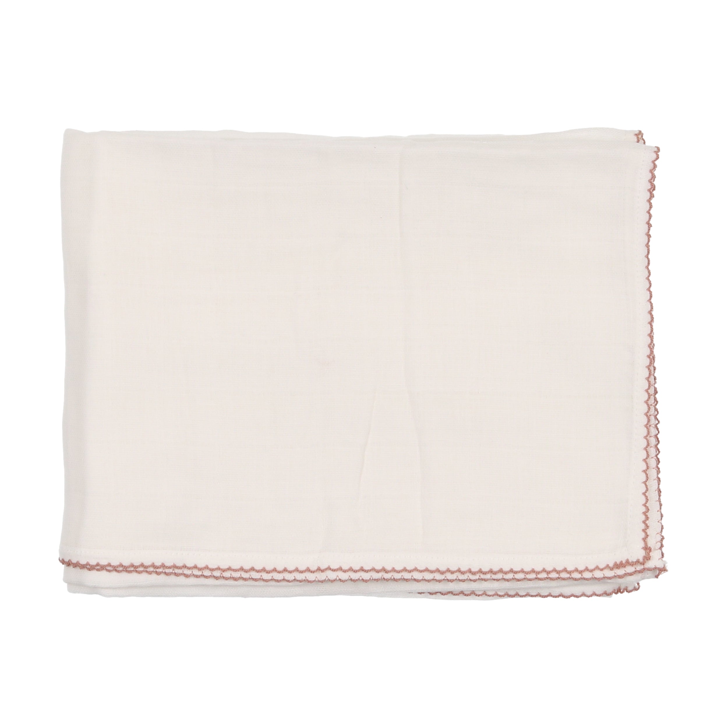 Scallop Edge Muslin Swaddle