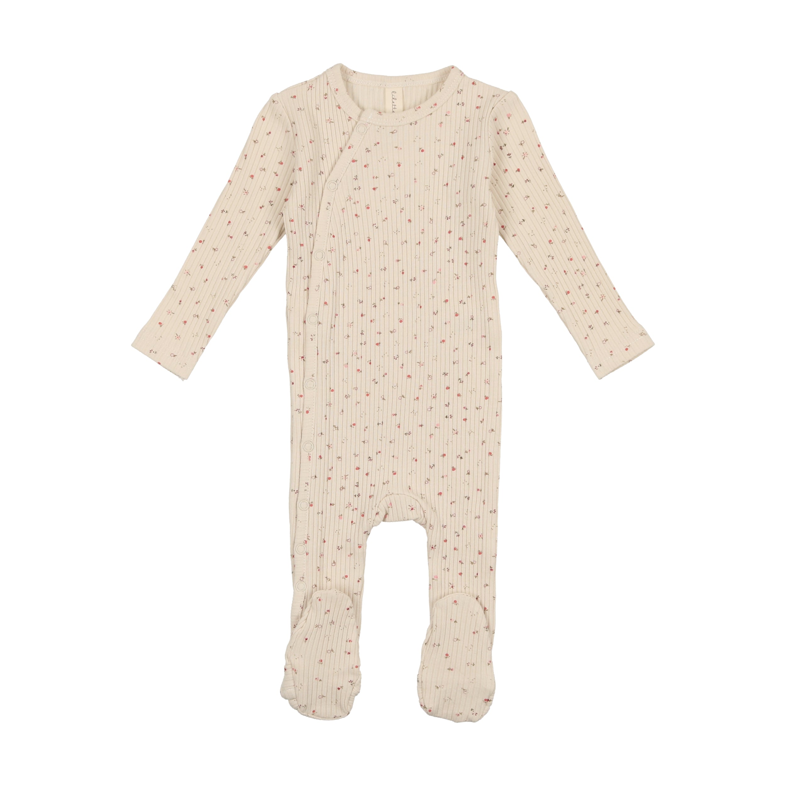 Side Snap Rib Footie