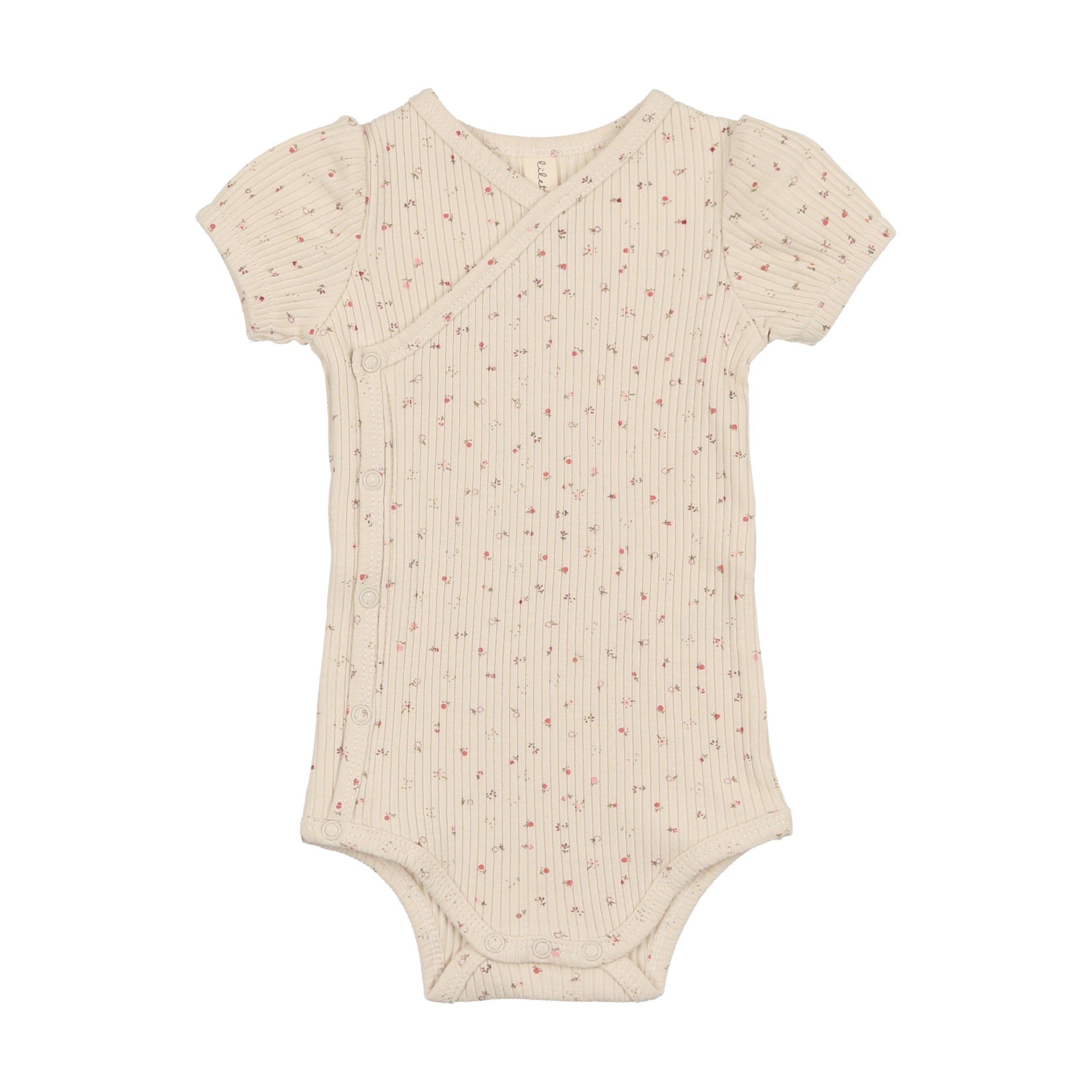 Side Snap Rib Romper