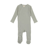 Side Snap Rib Footie