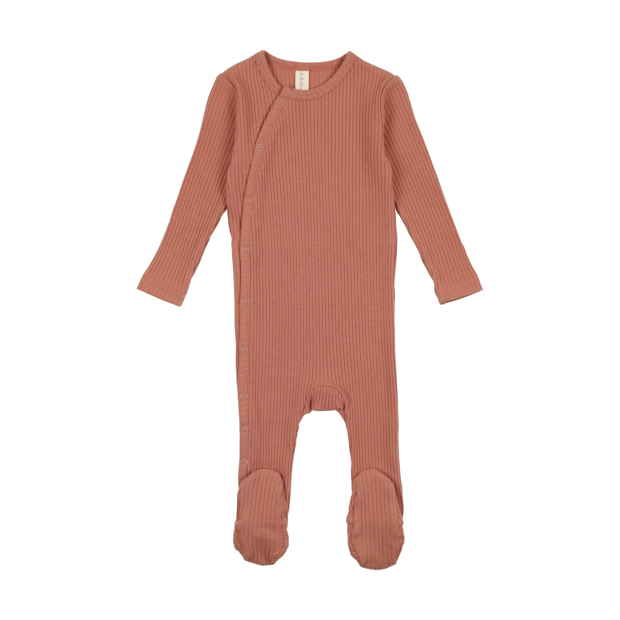 Side Snap Rib Footie