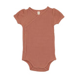 Side Snap Rib Romper