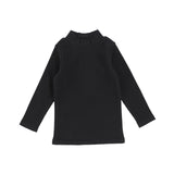 Ribbed Mockneck