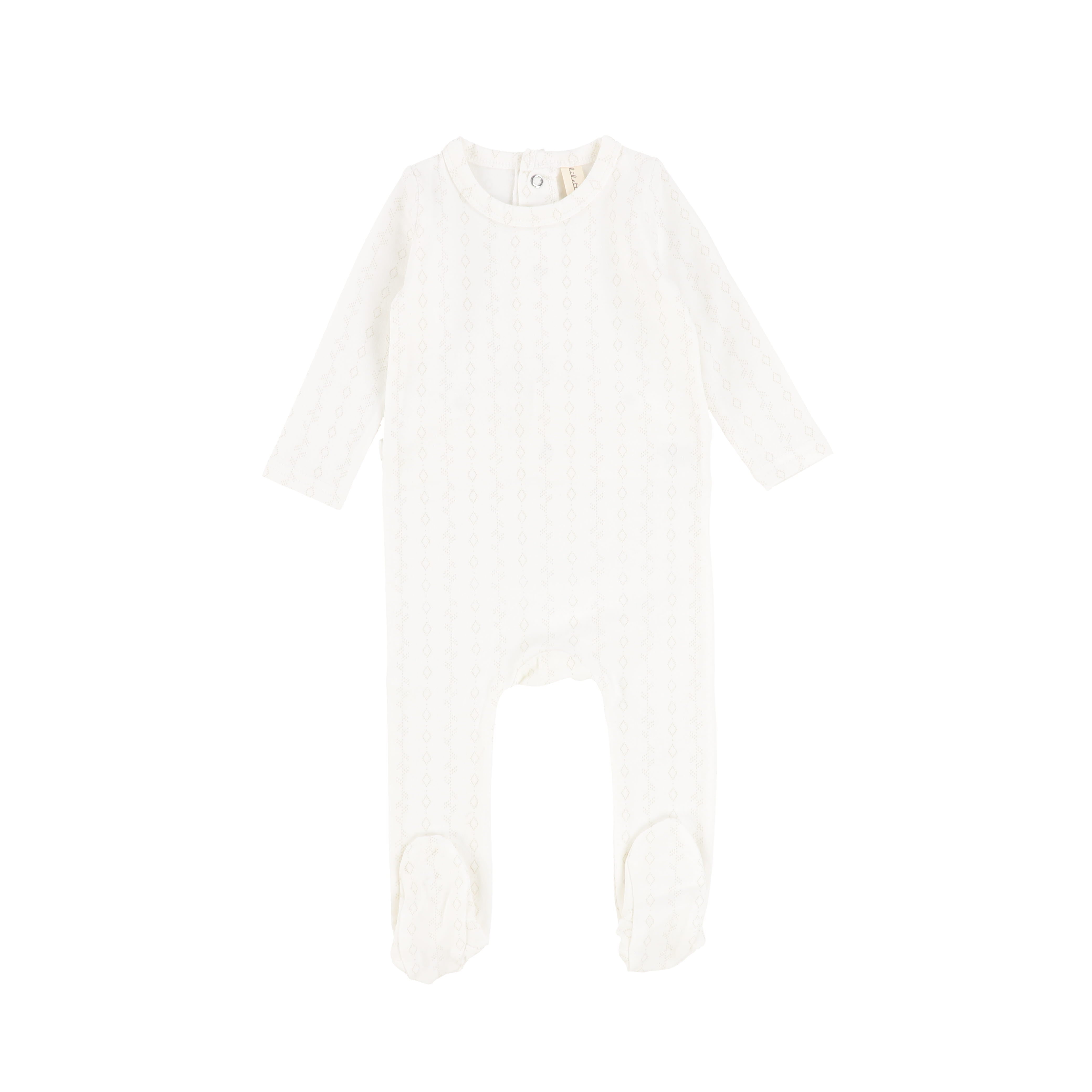 Pointelle Printed Footie