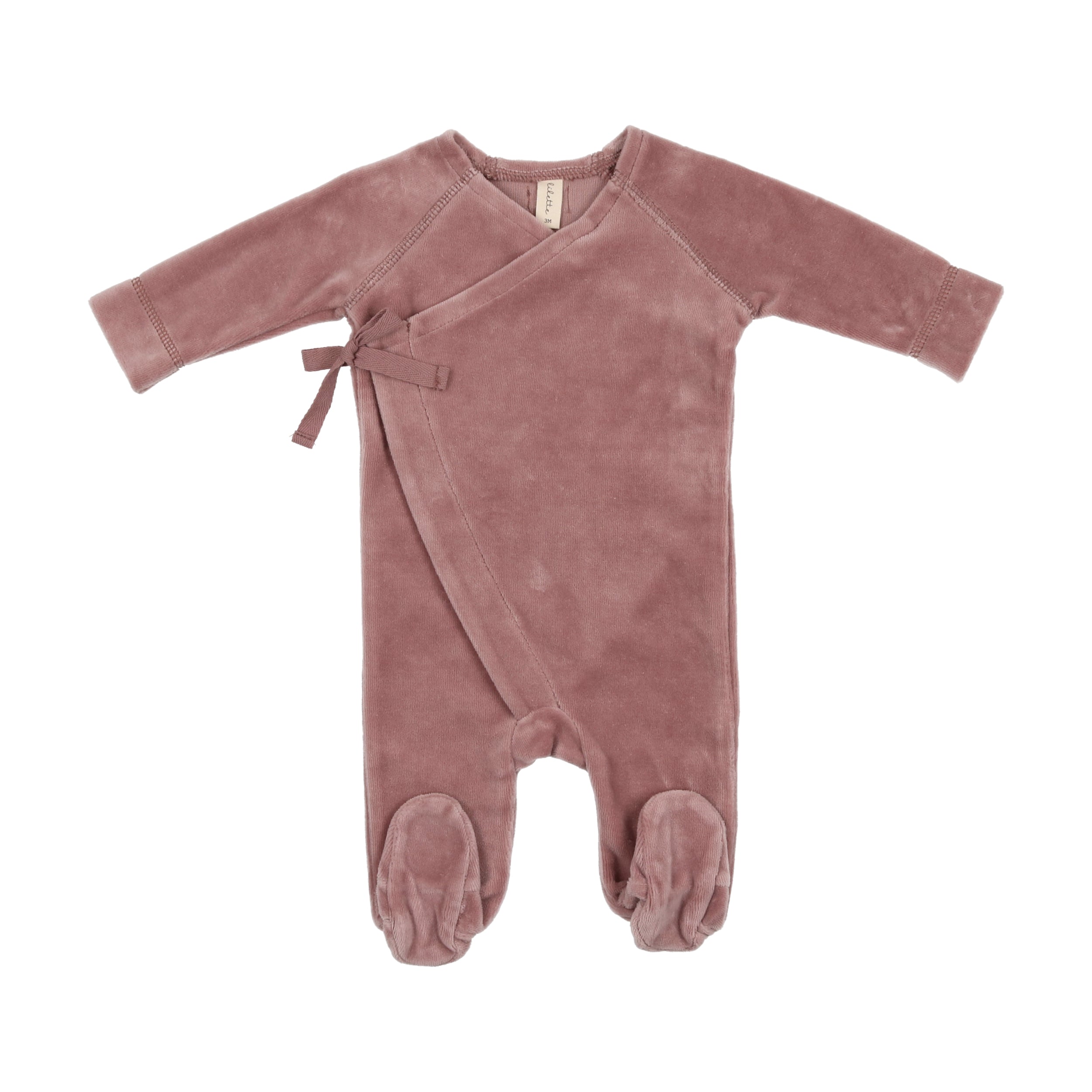 Velour Wrap Footie