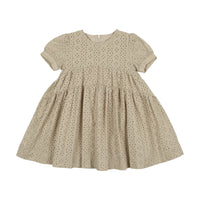Eyelet Short Sleeve Dress