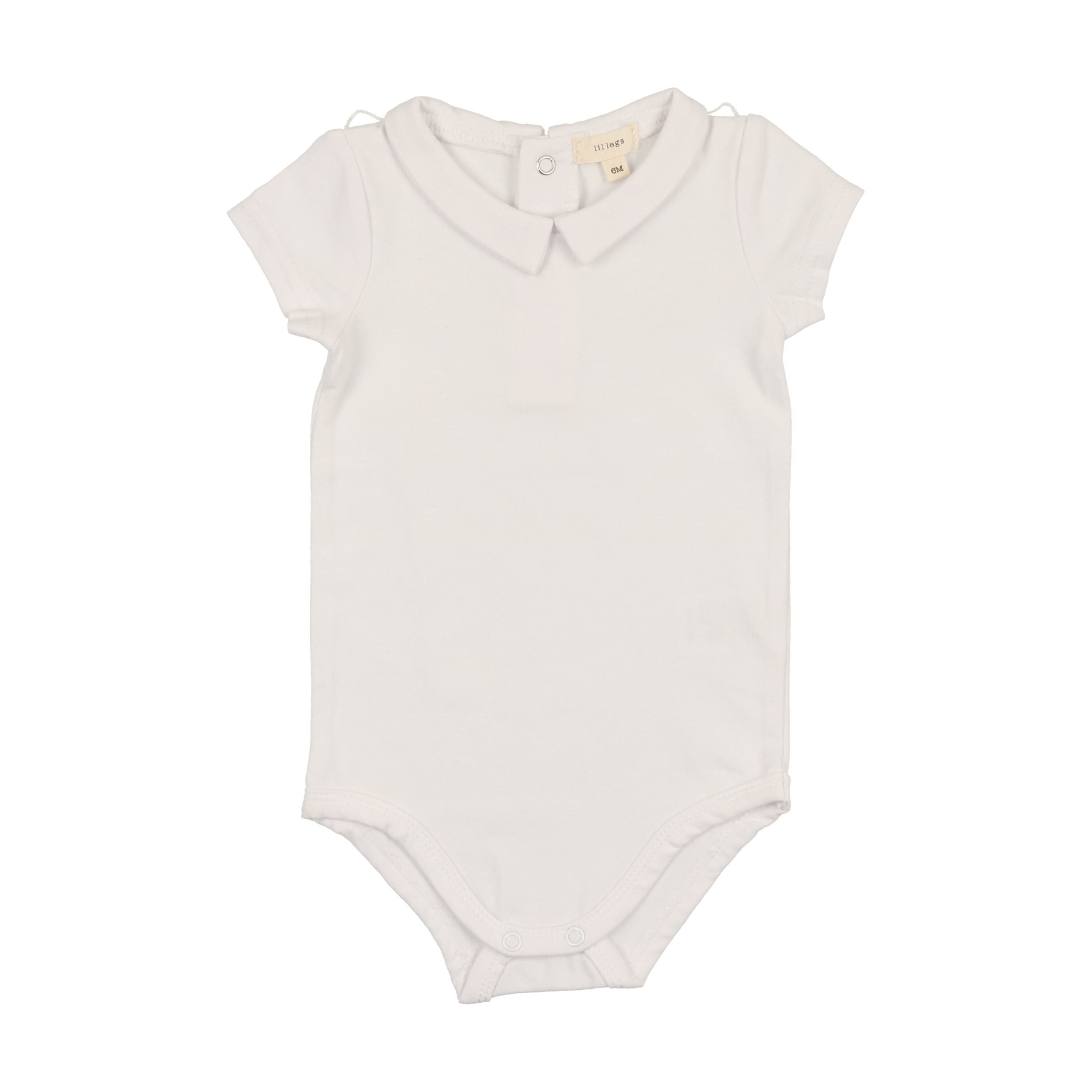 Collar Onesie SS- White