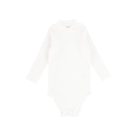 Ribbed Mockneck Onesie